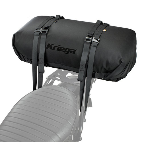 Kriega Black Rollpack 40 Liter Waterproof Motorcycle Pack (KRP40-B)