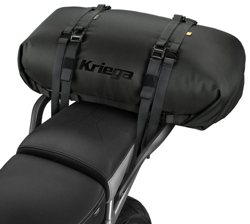 Kriega Black Rollpack 40 Liter Waterproof Motorcycle Pack (KRP40-B)