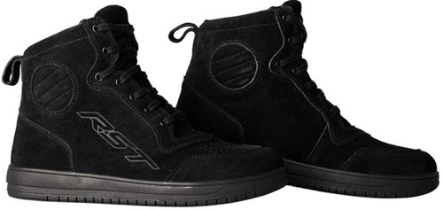 RST HiTop Mens Leather Motorcycle Riding Shoes