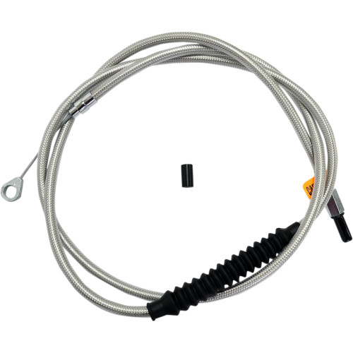 LA Choppers Stainless Clutch Cable for 15"-17" Handlebars (LA-8010C16)