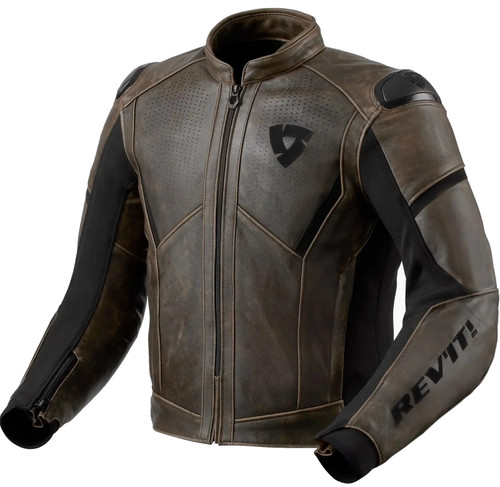 Rev'It Parallax Mens Leather Motorcycle Jacket
