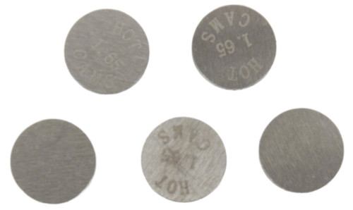 Hot Cams 9.48mm x 1.65mm Valve Shims 5 Pack (5PK948165)