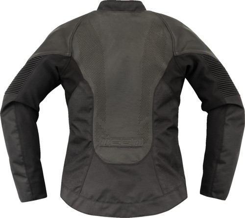 Icon Overlord 3 Womens Leather Motorcycle Jacket