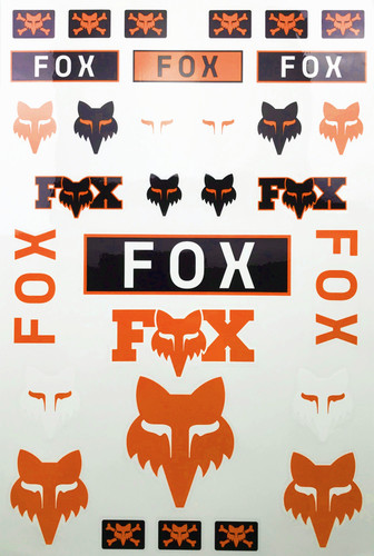 Fox Racing Legacy Track Sticker Pack