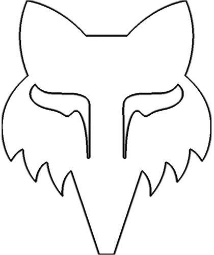 Fox Racing Fox Head 4" Die Cut Sticker