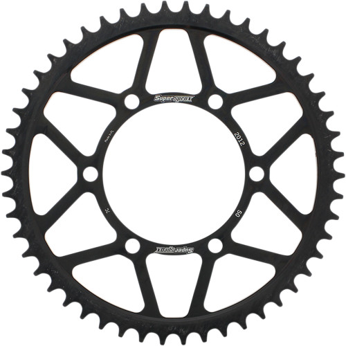 Supersprox 50 Tooth Racing Steel Rear Sprocket (RFE-2012-50-BLK)