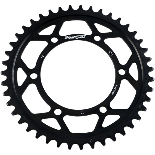 Supersprox Edge Rear Sprocket 43 Tooth (RFA-480-43-BLK)
