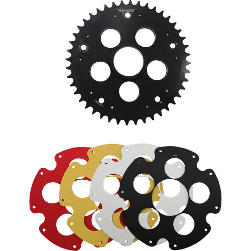 Supersprox Edge Aluminum/Steel Rear Sprocket 44 Tooth (RSA-733-44-KIT)