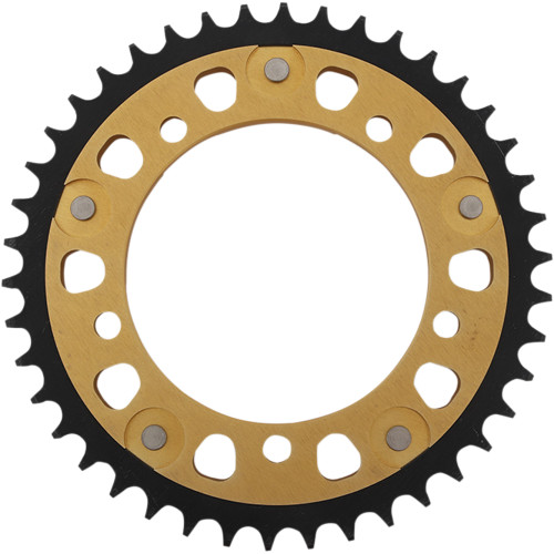 Supersprox Stealth Gold Rear Sprocket 42 Tooth (RST-1800-42-GLD)