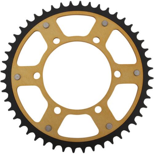 Supersprox Stealth Gold Rear Sprocket 48 Tooth (RST-486-48-GLD)