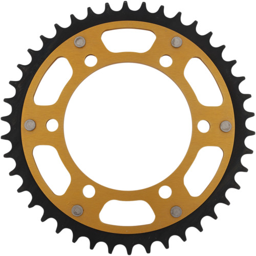 Supersprox Stealth Gold Rear Sprocket 42 Tooth (RST-486-42-GLD)