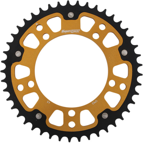 Supersprox Stealth Gold Rear Sprocket 45 Tooth (RST-1793-45-GLD)