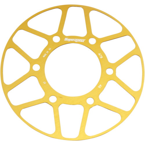 Supersprox Gold Insert for 46 Tooth Edge Rear Sprocket (RACD-478-46-GLD)