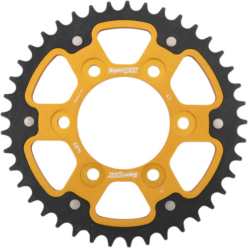 Supersprox Stealth Gold Rear Sprocket 41 Tooth (RST-1489-41-GLD)