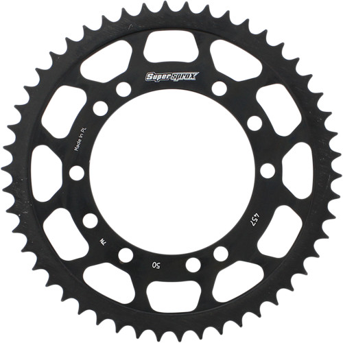 Supersprox Steel Rear Sprocket 50 Tooth (RFE-457-50-BLK)
