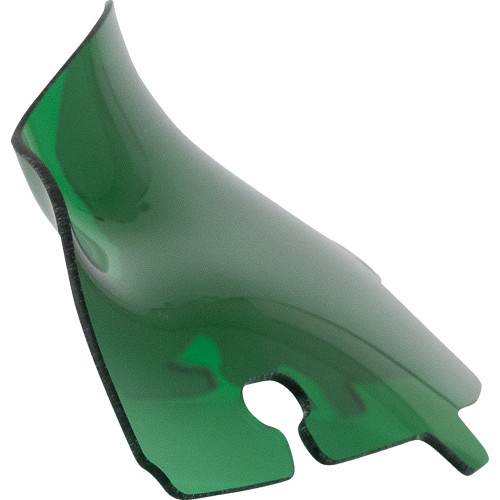 Klock Werks Kolor Flare Sport 4" Green Windshield (KWW-01-0678)