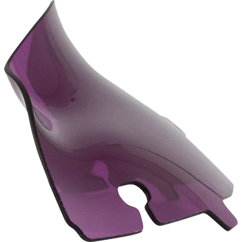 Klock Werks Kolor Flare Sport 4" Purple Windshield (KWW-01-0680)