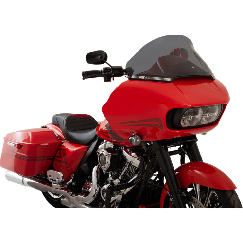 Klock Werks Pro Touring Flare 12" Dark Smoke Windshield (KWW-01-0328)