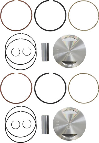 S&S 3.927" Bore Forged Flat-Top Piston Kit (106-3690)