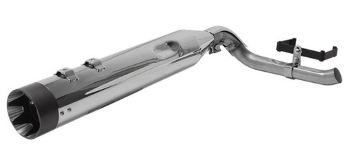 S&S Shadow Muffler for Sidewinder Exhaust | Chrome | '95-08 Touring (550-0828)