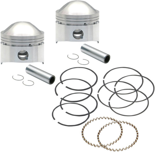 S&S Forged Piston Kit | 3.520" Bore | +.020"  | High Compression (106-5521)