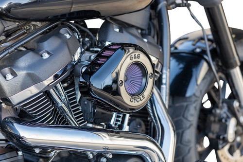 S&S Stealth Air Stinger Cleaner Kit - Black - most '17 Harley M8 (170-0718A)