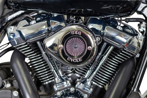 S&S Stealth Air Stinger Cleaner Kit - Chrome Teardrop - '17-up M8 (170-0717A)