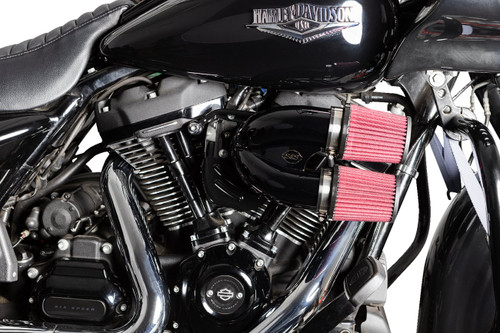 S&S Black Tuned Induction Air Cleaner Kit (170-0567A)