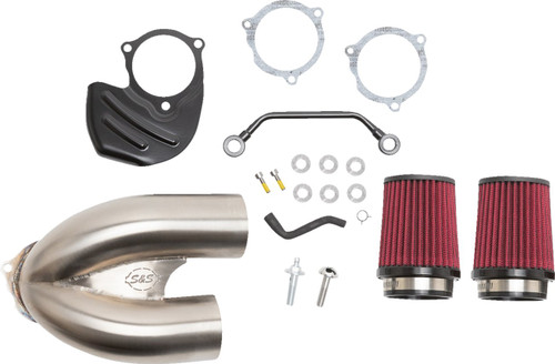 S&S Stainless Steel Tuned Induction Air Cleaner Kit (170-0565A)