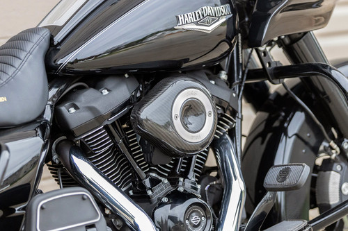 S&S Carbon Teardrop Air Cleaner Cover (170-0501)