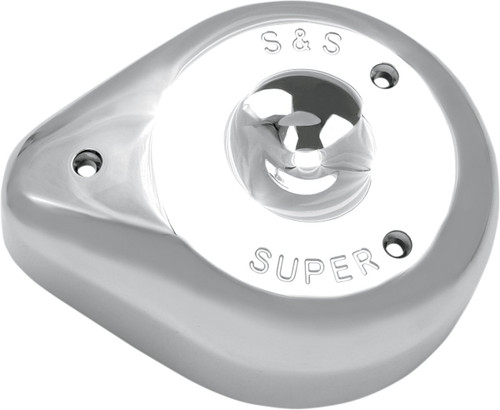 S&S Super E/G Chrome Teardrop Air Cleaner Kit (17-0403)