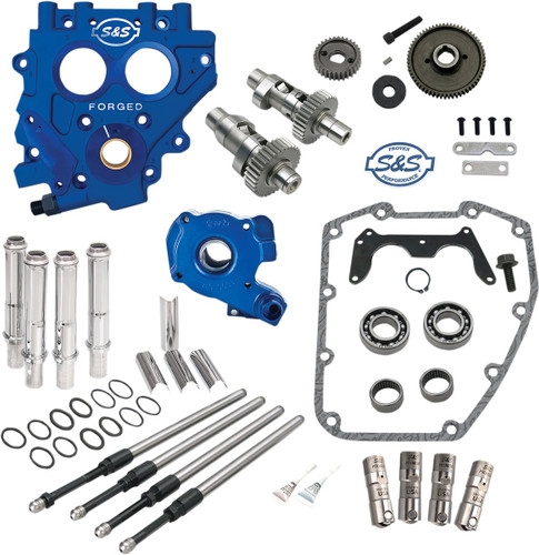 S&S .585" Big Twin Easy-Start Gear Drive Camshaft Chest Kit (310-0813)