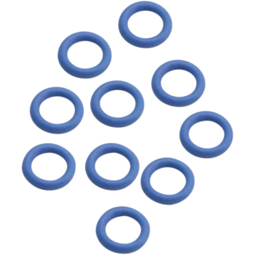 S&S Super E/G Carburetor Accelerator Pump Cap Blue O-Rings 10-Pack (50-8100)