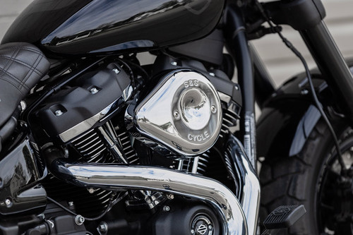 S&S Chrome Teardrop Stealth Air Cleaner Cover (170-0530)