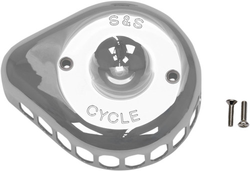 S&S Chrome Mini Teardrop Stealth Air Cleaner Cover (170-0367)
