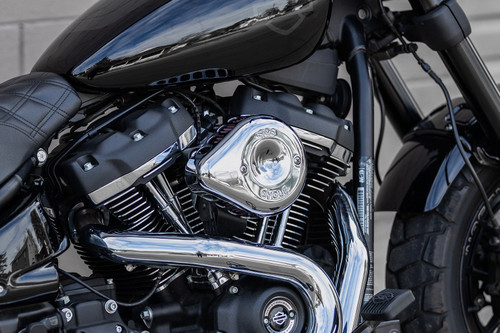 S&S Chrome Mini Teardrop Stealth Air Cleaner Cover (170-0367)