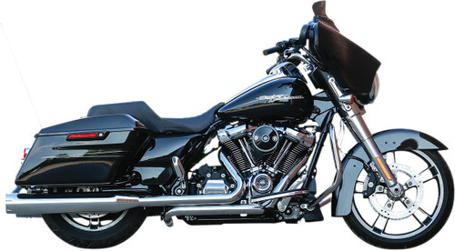 S&S Dual Stainless Steel Chrome 2-1 El Dorado Full Exhaust System (550-0851A)