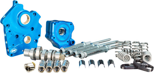 S&S 540C Water Cooled Chain Drive Cam Chest Kit w/Pushrod Tubes (310-1116A)