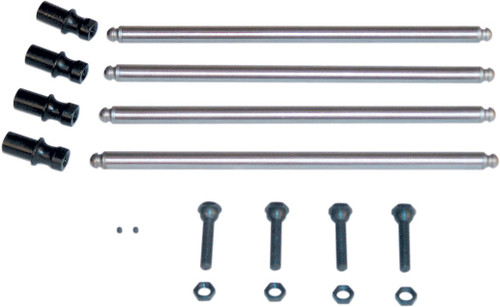 S&S Non-Adjustable Pushrod Kit w/Adjustable Lifter Adaptors (93-5068)