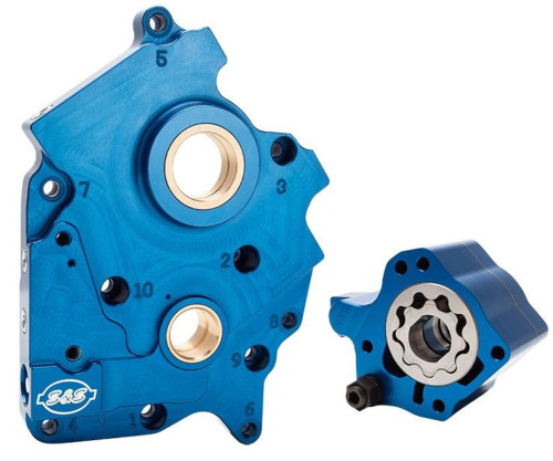 S&S Oil Pump & Cam Plate Kit | Water Cooled '17-25 Harley M8 Touring (310-0997B)