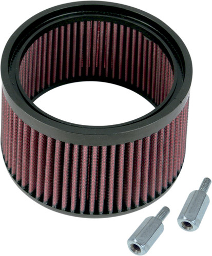S&S 1" Taller Pleated Stealth Ait Filter Kit (170-0127)
