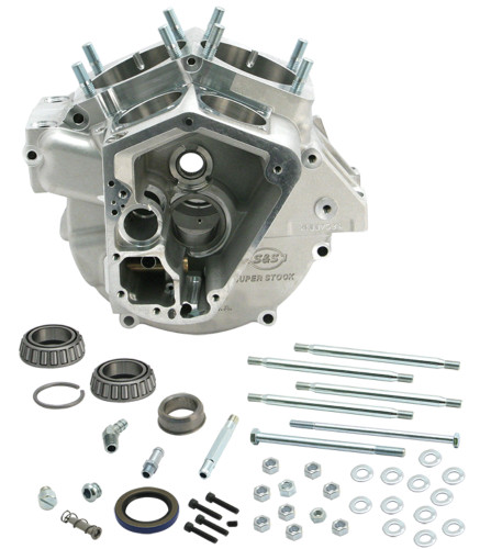 S&S SuperStock Alternator-Style Crankcase | 3 5/8" Bore | '70-84 BT (31-0004)