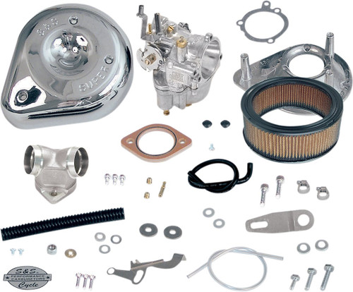 S&S Super E Carburetor Kit w/Manifold (11-0470)
