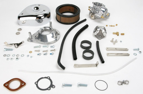S&S Super E Carburetor Kit w/Manifold - Std Tank - '79-84 Big Twins (11-0411)