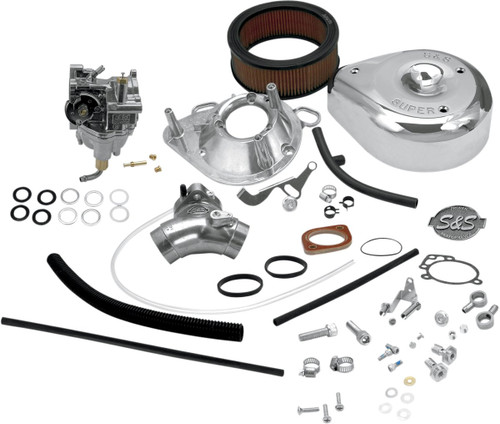 S&S Super E Carburetor Kit w/Manifold (11-0419)