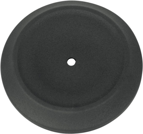 S&S Wrinkle Black Dished Bobber Stealth Air Cleaner Cover (170-0123)
