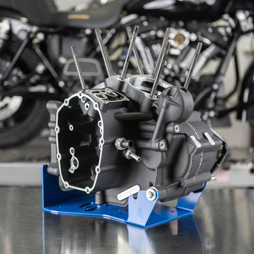 S&S Engine Stand - Harley M8 - Blue (530-0068)