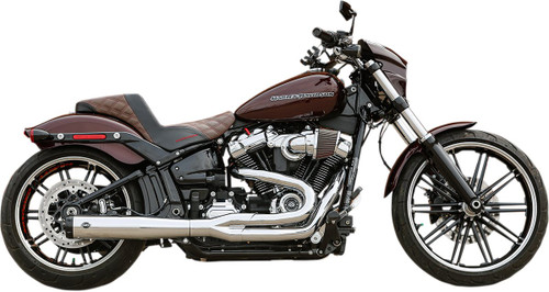 S&S Stainless Steel Chrome 2-1 Superstreet Full Exhaust System (550-0847B)