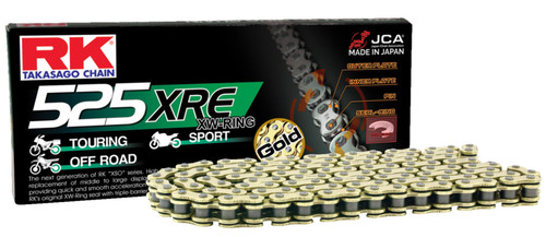 RK GB525XRE XW-Ring Gold Chain 122 Links (GB525XRE-122)