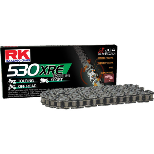 RK 530XRE XW-Ring Natural Chain 112 Links (530XRE-112)